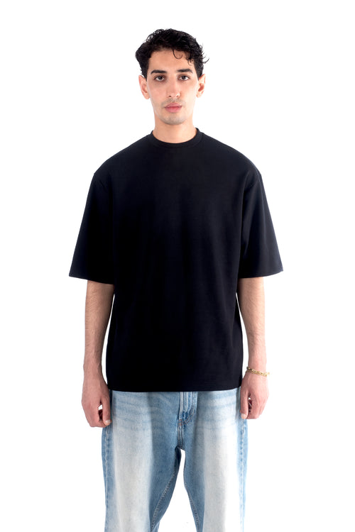 Mask soft tee black