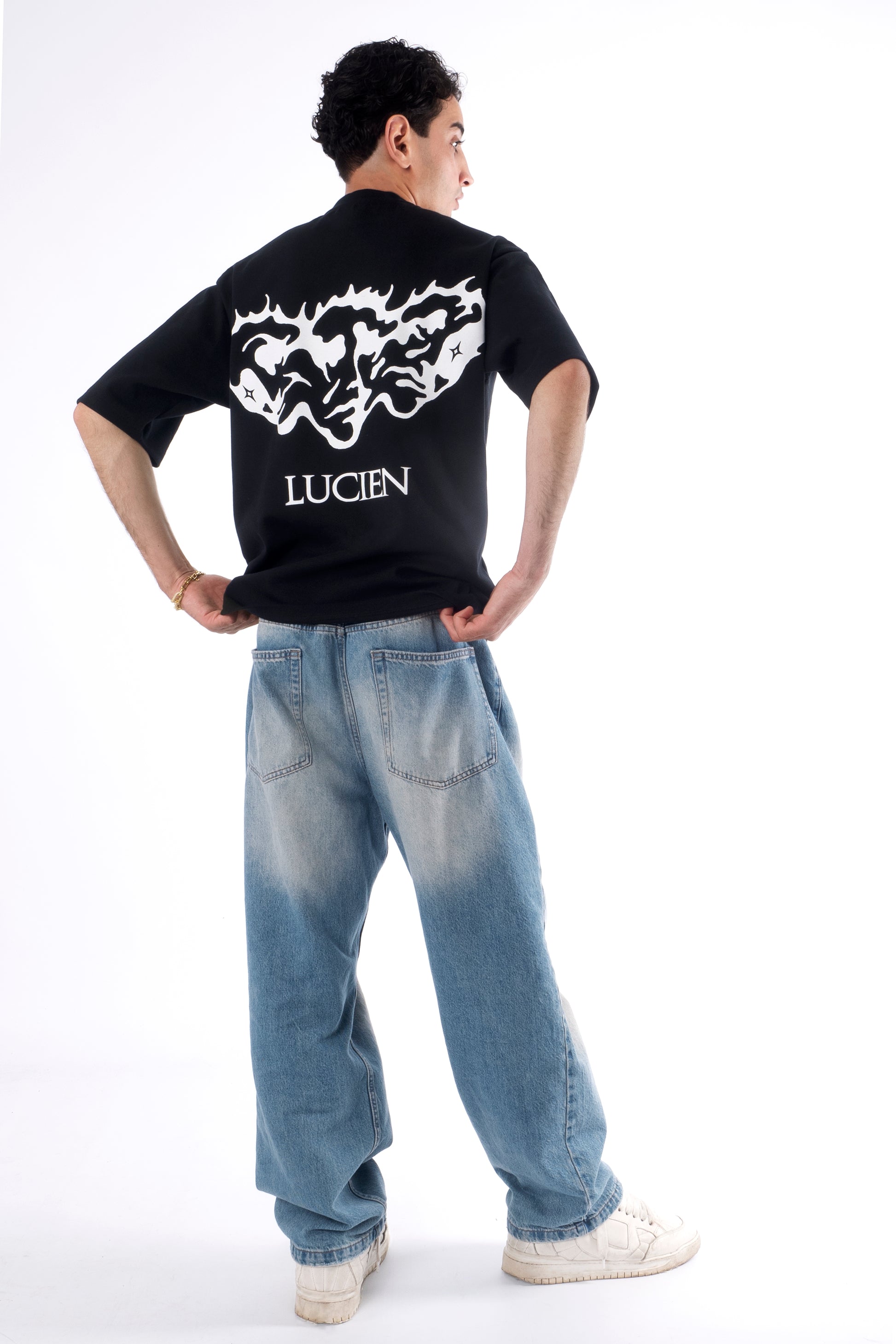 Mask soft tee black