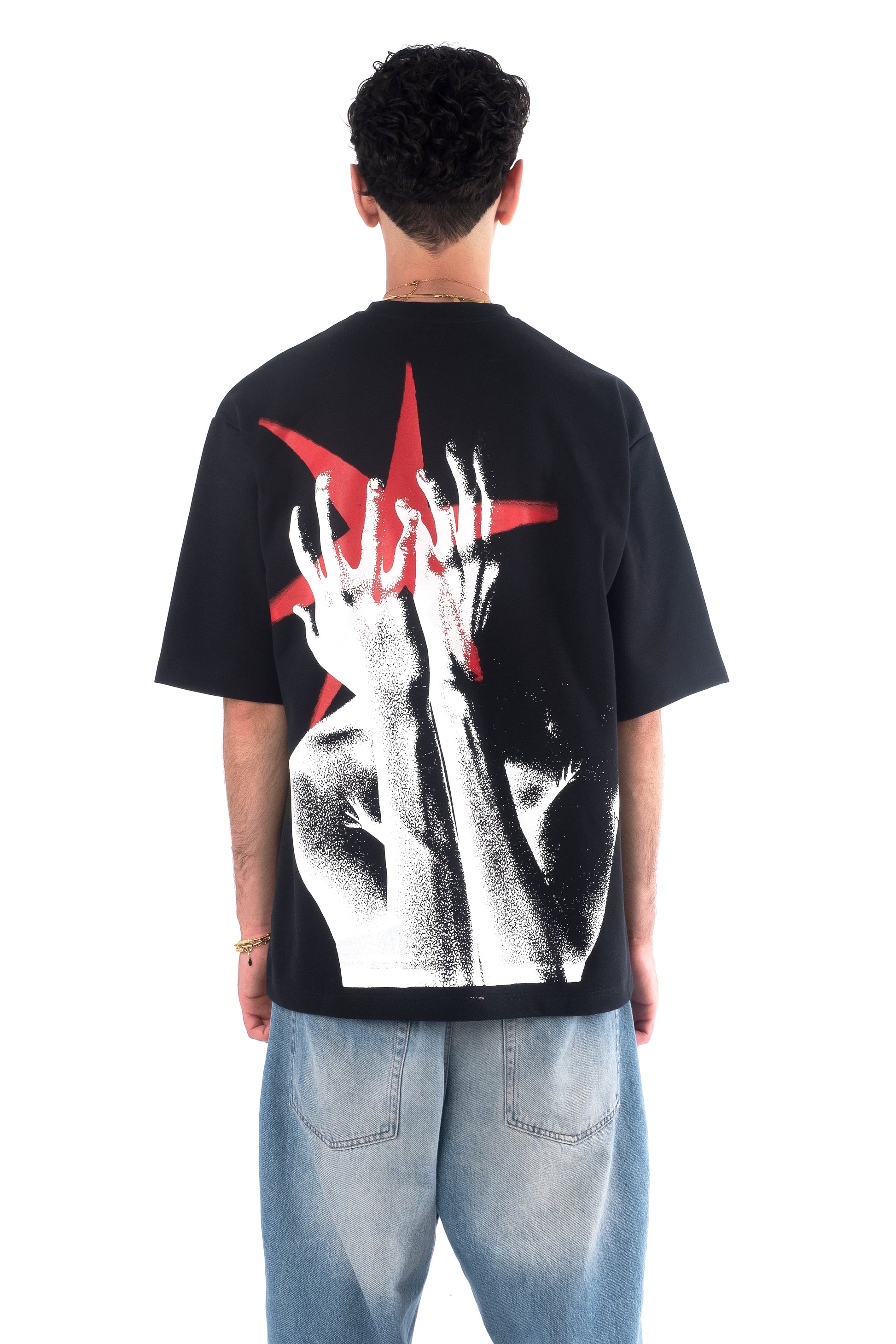 Star soft tee black