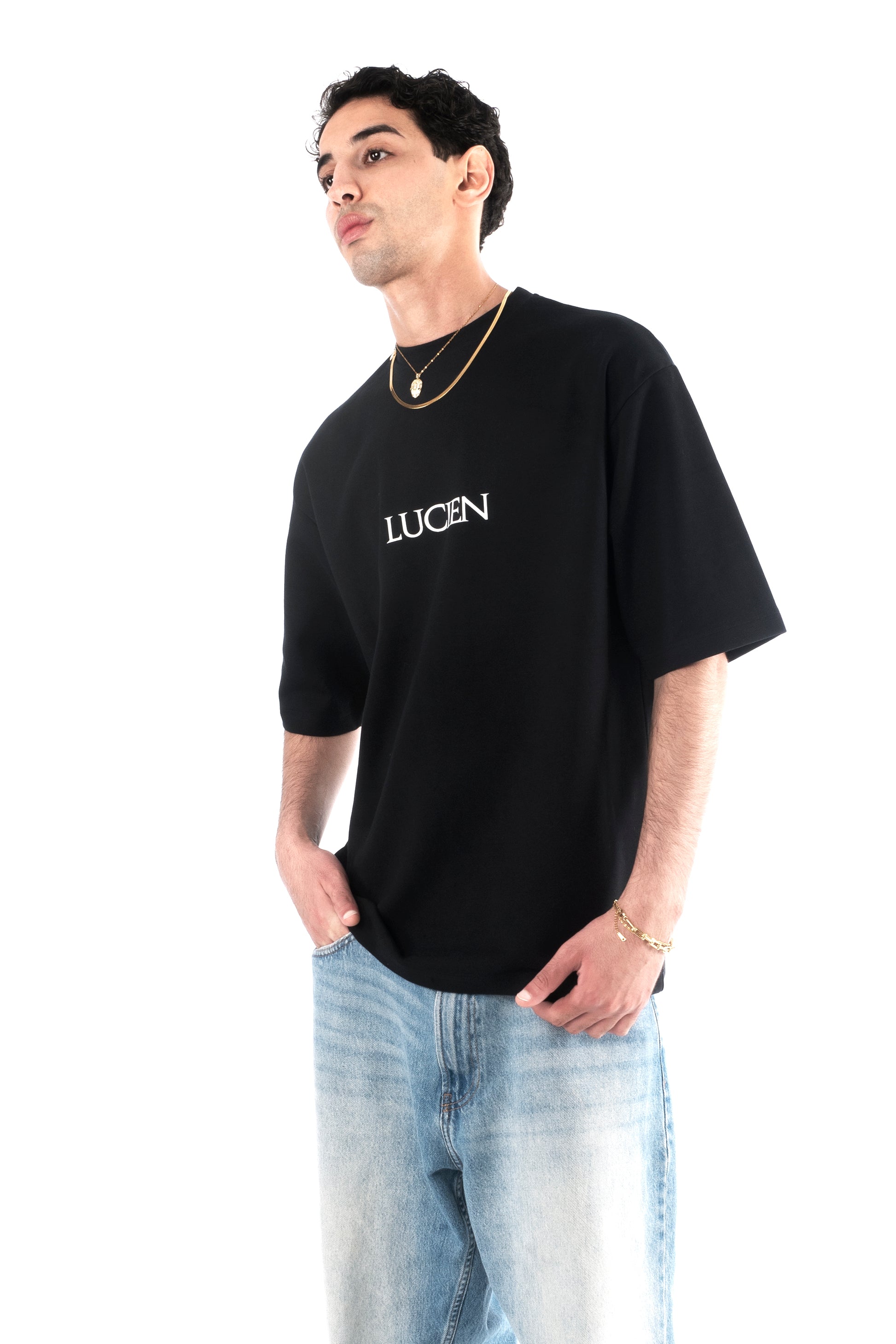 Star soft tee black